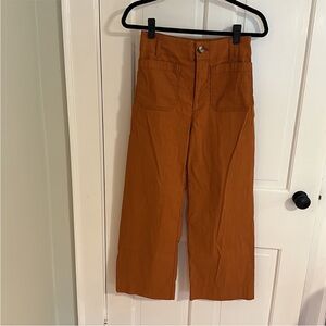 Maeve by Anthropologie The Colette High Waist Cropped Wide Leg Pants